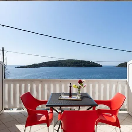 House Ra Ica - One Bedroom With Terrace And Sea View 2 Apartment Molunat